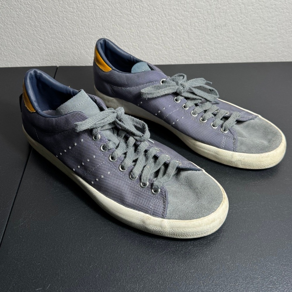 Adidas Match Play Cordura Slate Blue Grey Yellow Mens 13 Sneakers G95964